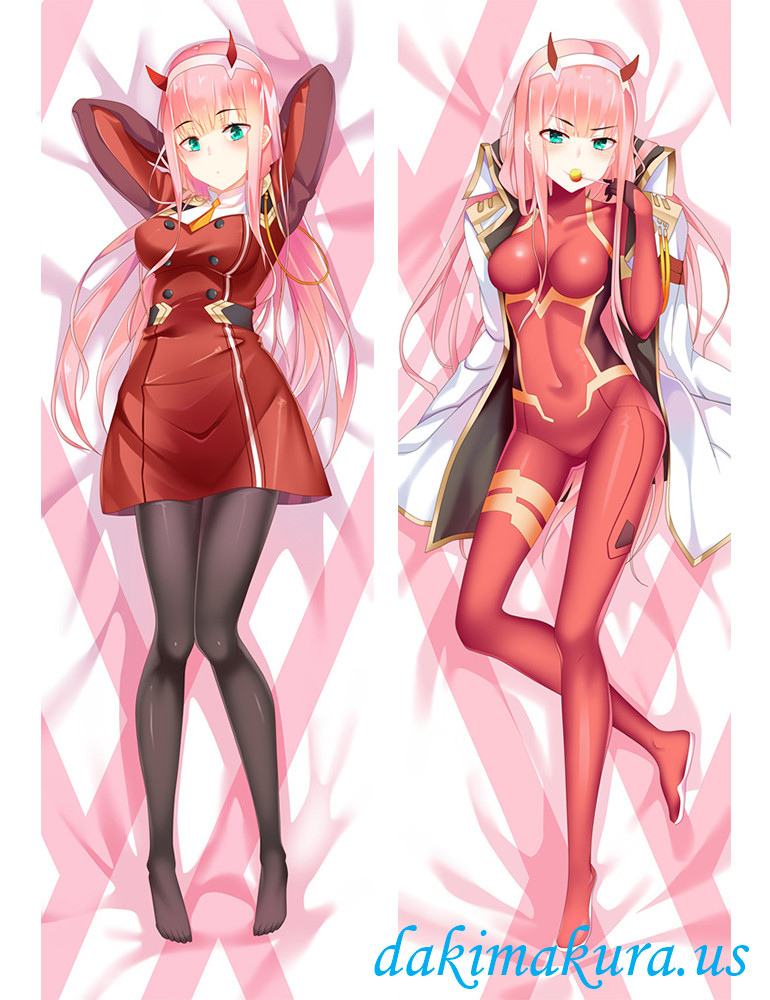 Zero Two 002 DARLING in the FRANXX Anime Dakimakura Japanese Hugging Body PillowCases